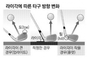 [최병규 전문기자의 골프는 과학이다] (20) 라이각