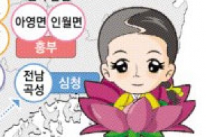 황해도 살던 효녀 심청, 연꽃 타고 곡성으로 내려왔나?