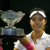 한국테니스선수권 여자 단식 결승에서 우승한 한나래