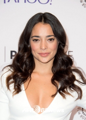 영화배우이자 모델인 나탈리 마르티네즈가 19일(현지시간) 미국 캘리포니아주 비버리 힐스 팰리 미디어 센터의 ‘킹덤과 함께 하는 저녁(An Evening with Kingdom)’ 행사에 참석했다.<br>ⓒ AFPBBNews=News1