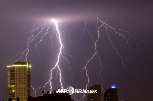 ‘번개가 칠 때… ’