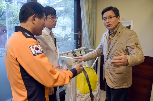 황교안 총리, 화재취약시설 점검