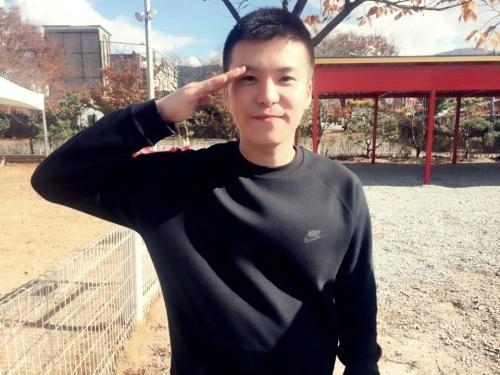 포맨 김원주 군입대 사진 공개