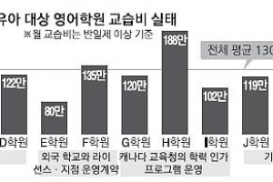 ‘月130만원’ 외국계 영어유치원, 검증 안 된 교육