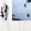 비발디파크 스키장 놀이기구 전복… 15m 상공에 40분간 거꾸로 매달려