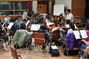 동작 ‘터치오케스트라’ 희망음자리표 첫 터치