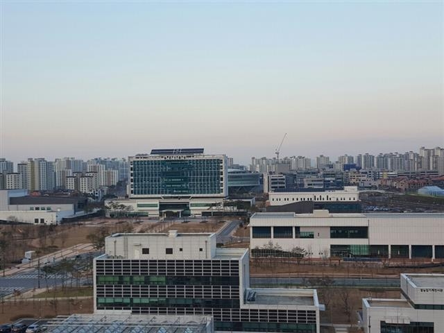 10개 혁신도시 가운데 가장 모범적이고 지역 발전에도 긍정적 영향을 주는 전북혁신도시. 전북도 제공