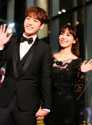 MBC방송연예대상 찾은 곽시양과 김소연