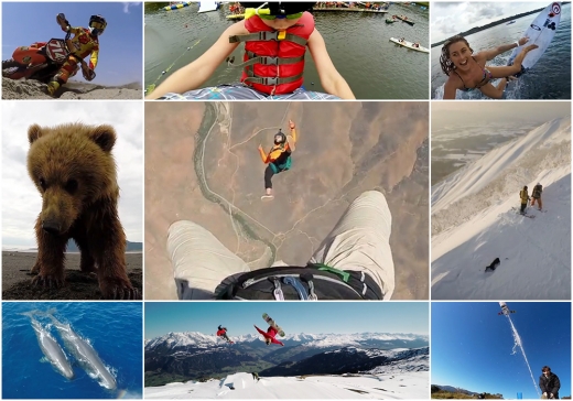 ‘고프로’로 찍은 2015년 최고의 영상들