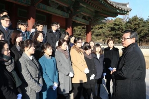 용산구 새내기 공무원들 의열사 참배로 새해맞이