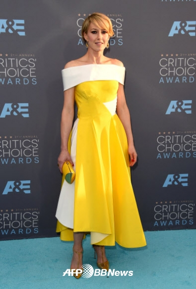 배우 캐리 쿤이 17일(현지시간) 미국 캘리포니아주 산타 모니카에서 열린 21회 ‘크리틱스 초이스 어워즈(Critics’ Choice Awards)’에 참석했다.<br>ⓒ AFPBBNews=News1