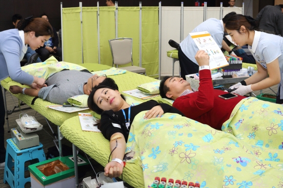 삼성 임직원 헌혈 캠페인 