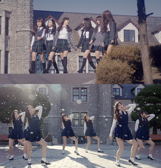 걸그룹 여자친구 ‘시간을 달려서’ 뮤비 캡처