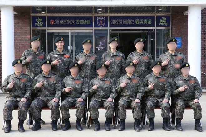 훈련병 이승기. 육군훈련소