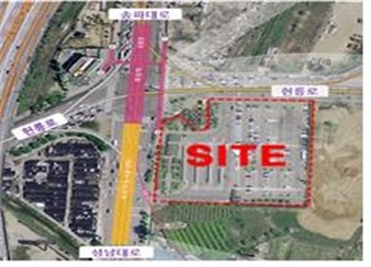 복정역 복합환승센터 사업 대상지