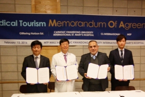 국제성모병원, 연간 1000명의 사우디 환자 유치계약