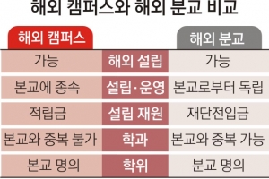 내년부터 국내大 해외캠퍼스 가능