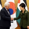 [서울포토] 朴대통령, 압바스 팔레스타인 수반 접견