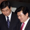 [서울포토]여야 원내대표의 미소