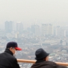 [서울포토]남산에서 바라본 도심 미세먼지