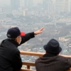 [서울포토]남산에서 바라본 도심 미세먼지