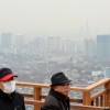 [서울포토]남산에서 바라본 도심 미세먼지