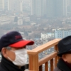 [서울포토]남산에서 바라본 도심 미세먼지