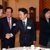 [서울포토]전국 시도지사와의 만남에 참석자들이 환담
