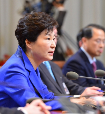 [서울포토]대통령주재 수석비서관회의