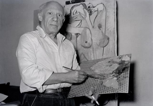 20세기 회화의 거장 파블로 피카소는 평소 “내 그림은 연구와 실험의 결과”라고 강조했다.  위키피디아 제공 
