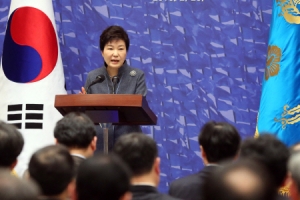 [서울포토]국정과제 세미나에 참석한 박근혜 대통령