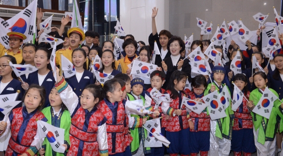 송파구 3·1절 재현 만세 삼창