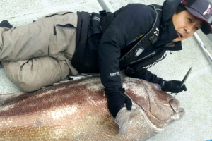 175㎝짜리 초대형 돗돔