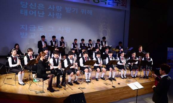 [서울포토] 청각장애 연주단의 아름다운 클라리넷 연주