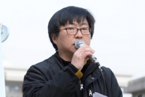 [서울포토] 테러방지법 직권상정 반대 시민 필리버스터