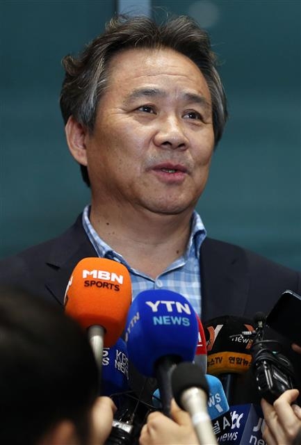 이기흥 수영연맹 회장 연합뉴스