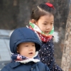 [서울포토] 꽃샘추위에 ‘춥다 추워~’