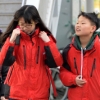 [서울포토] 꽃샘추위에 ‘춥다 추워~’