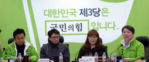 [서울포토]안철수 대표, 국민의당 최고위원회의 참석