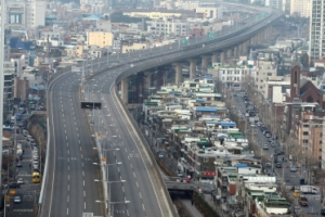 서울 내부순환로 정릉고가 폐쇄 원인은 인재…부실 공사로 파손