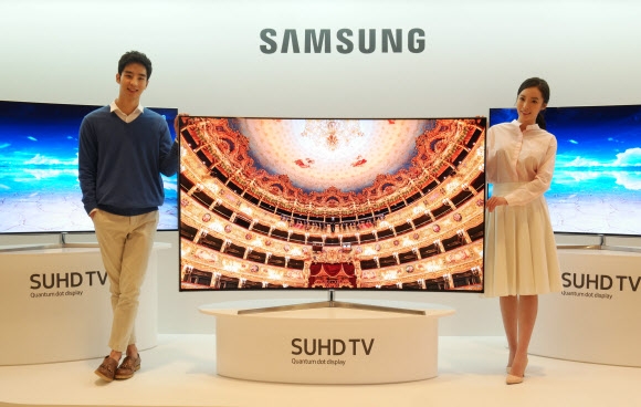 삼성 2세대 퀀텀닷 기술 SUHD TV 국내 출시