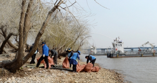 밤섬 봄맞이 대청소