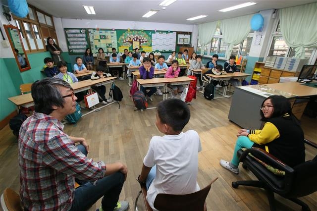 중구의 한 초등학교의 교실 모습. 본 사진은 기사 내용과 무관함.  중구 제공