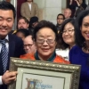 위안부 피해 이용수 할머니 LA 시의회 공로상