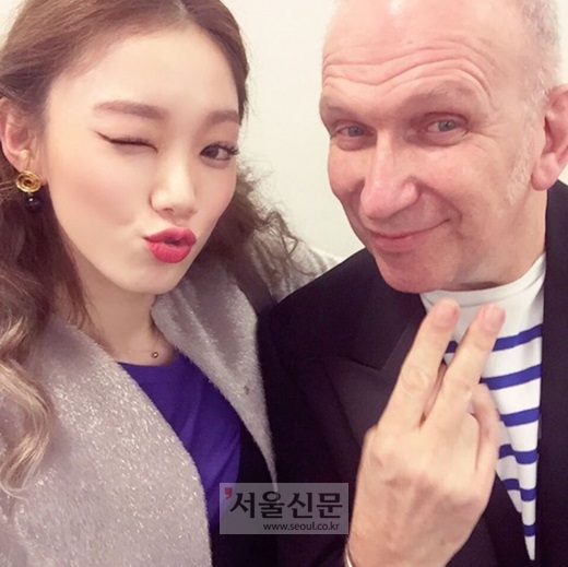 이성경, 디자이너 장 폴 고티에