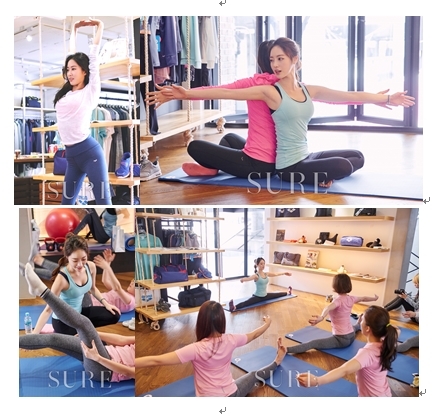 전혜빈과 필라테스 강사 양정원