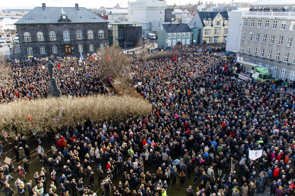 분노 폭발한 아이슬란드 