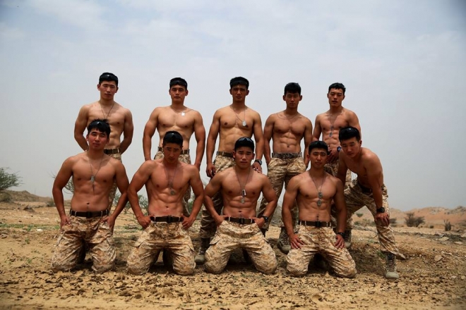 아크부대원들의 모습. 사진=대한민국 육군 페이스북
