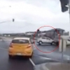 ‘어디서 나타난 거야’ 미스터리한 교통사고 영상