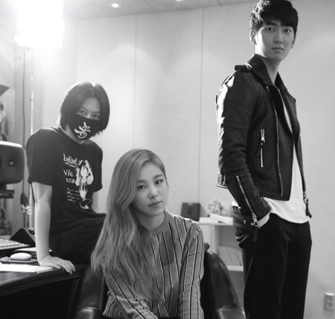 김희철 휘인 김정모